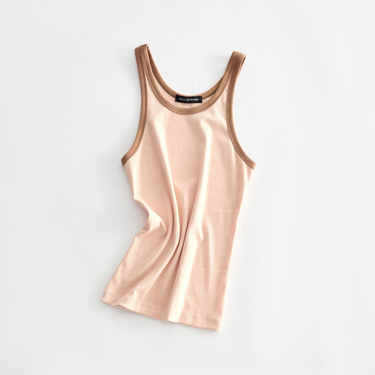 Layered Color-Blocking Casual Tank Top