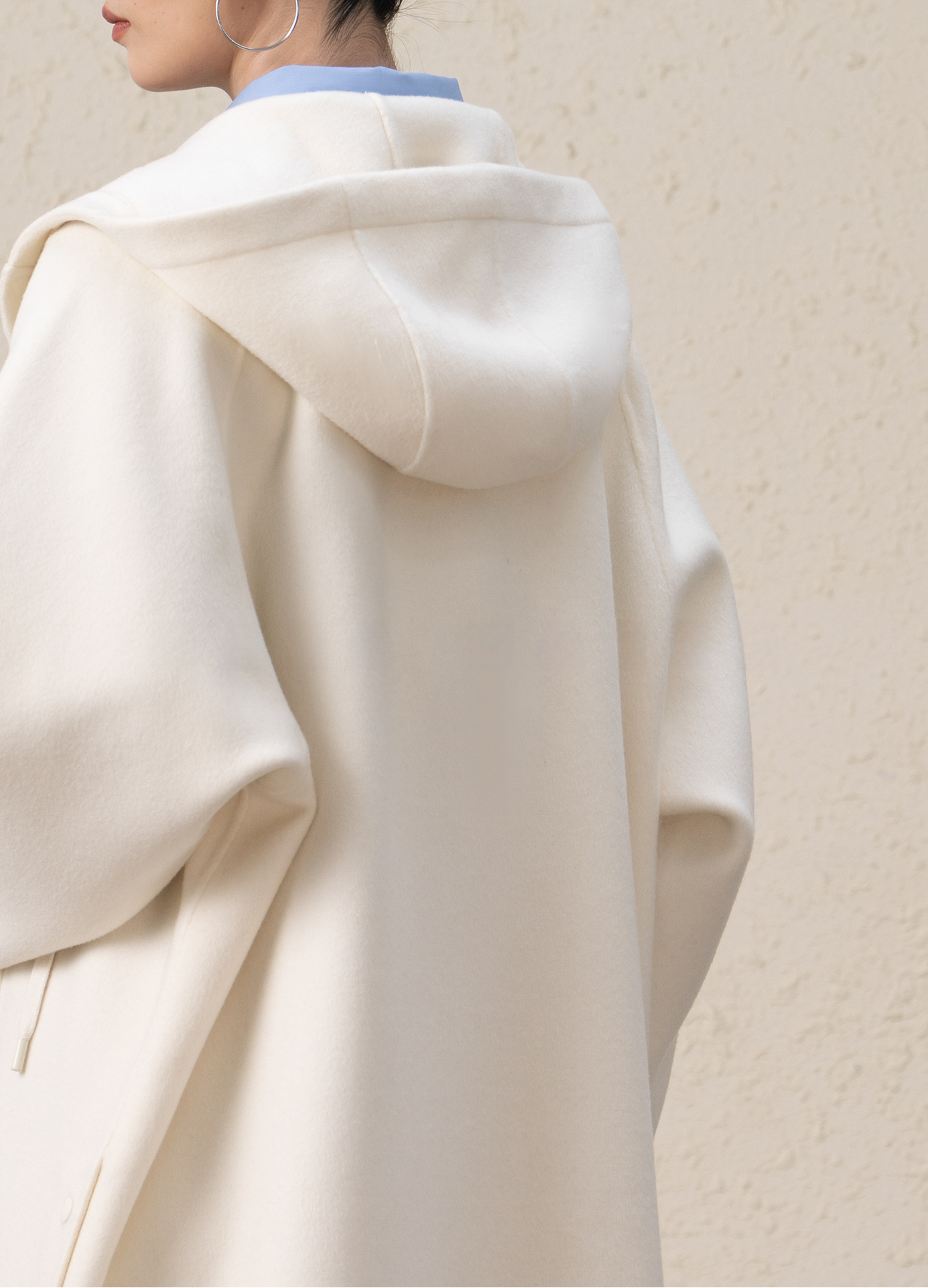 Merino Wool Cashmere Long Coat