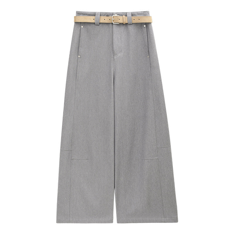 High Waist Wide Leg Utility Pants