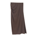 Women's Ruched Maxi Column Skirt
