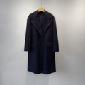 Double-breasted Merino Wool & Cashmere Long Coat