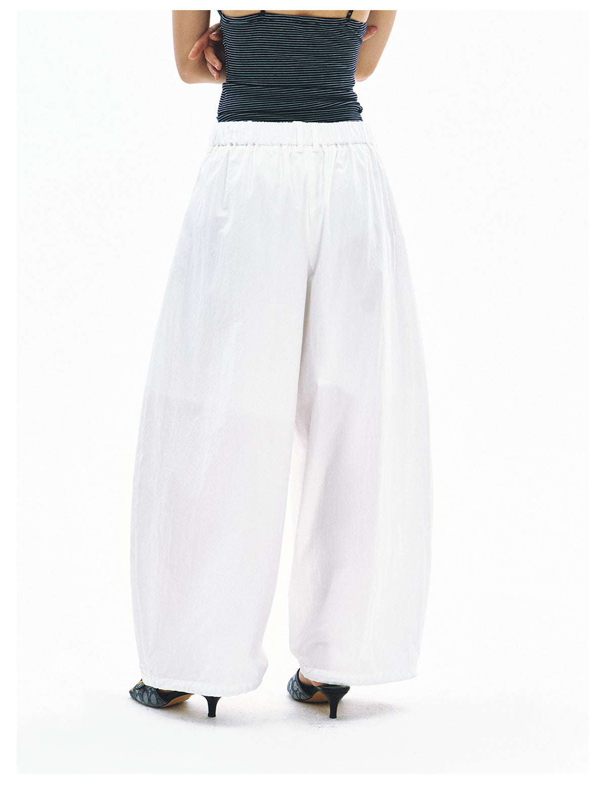 Super Baggy High-Waisted Parachute Pants