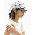 Polka Dot Mesh Unisex Headscarf Accessory