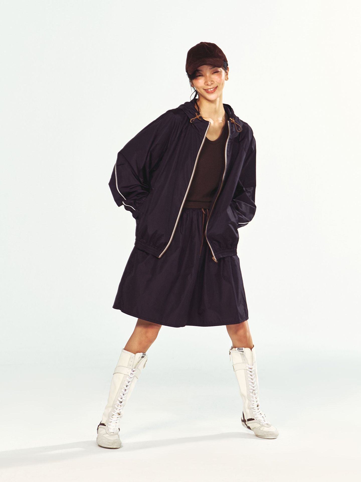 Unisex Stylish Sporty Long-sleeve Hooded Jacket