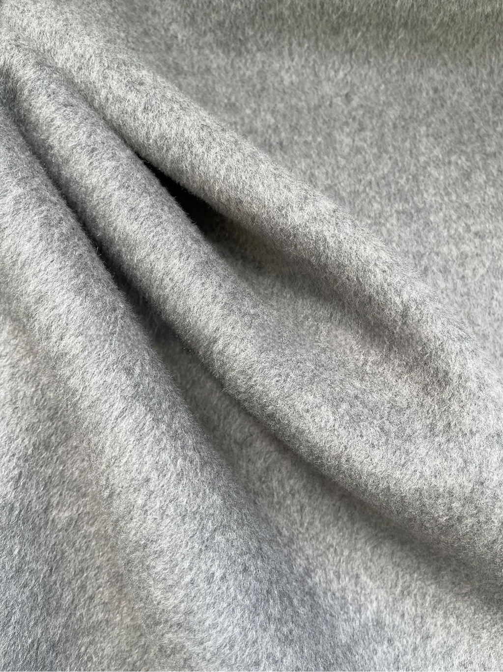 Ffluffy And Soft Wool Cashmere Double-sided Coat