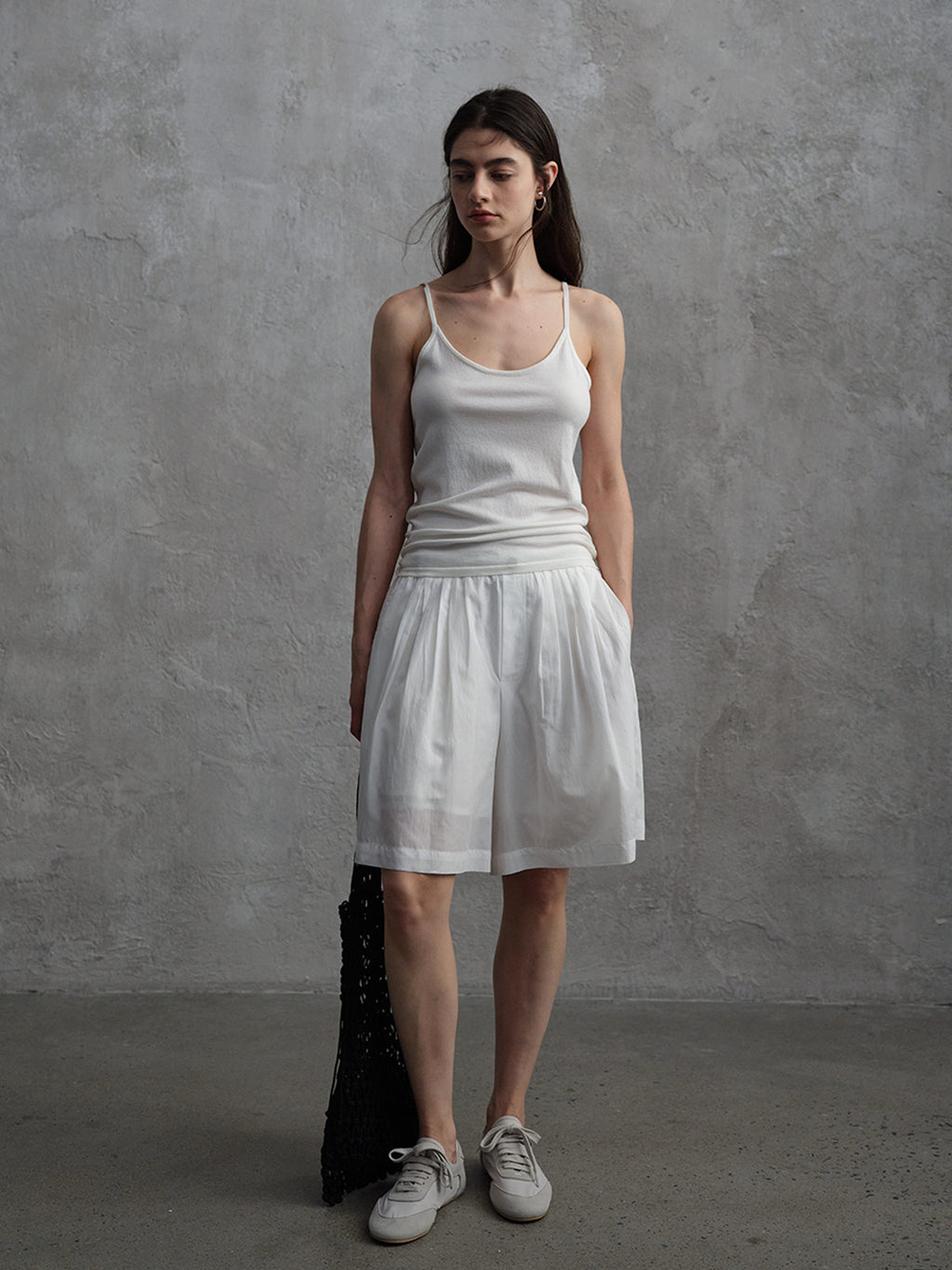 Ribbed Knit Camisole Tank Top