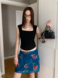 Square Neck Sleeveless Cami Top