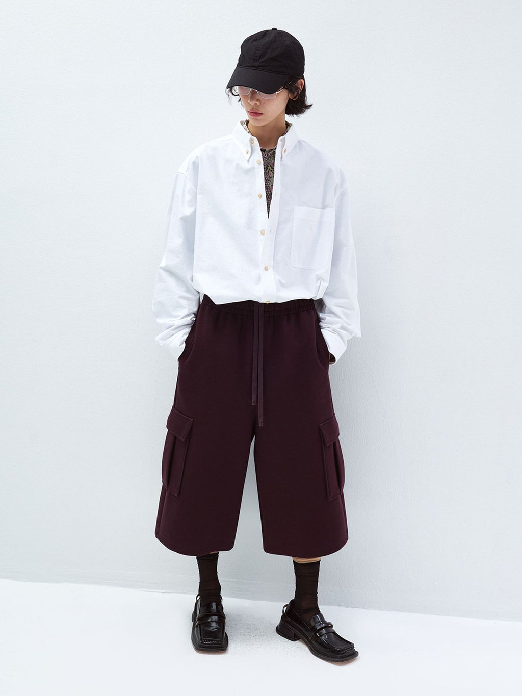 Air Cotton Cargo Sweat Shorts