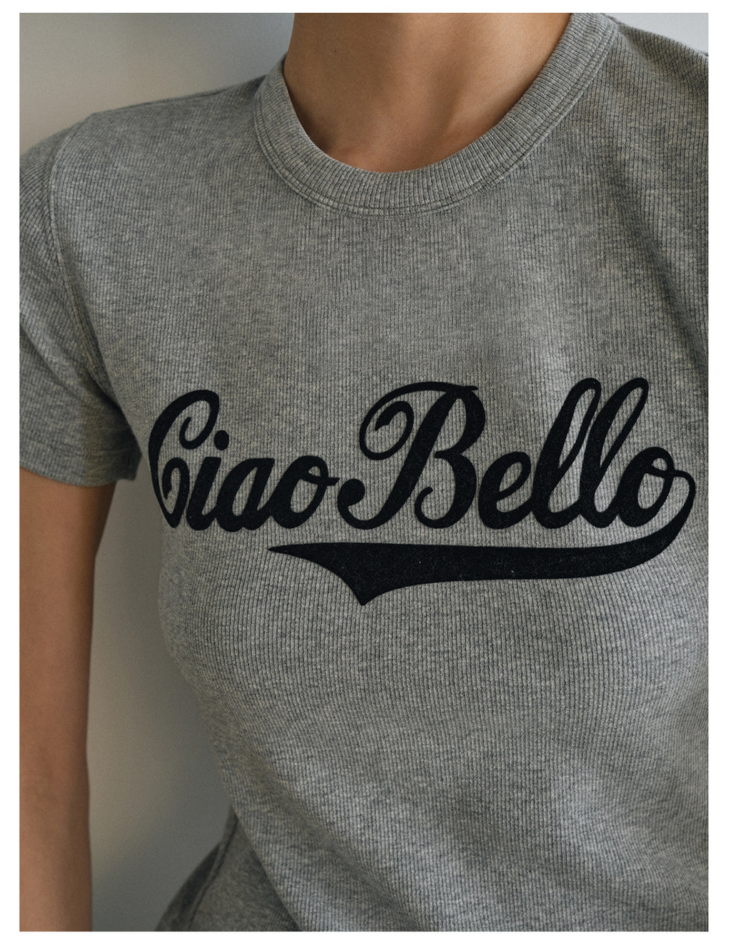 Ciao Bella Crew Neck T-Shirt