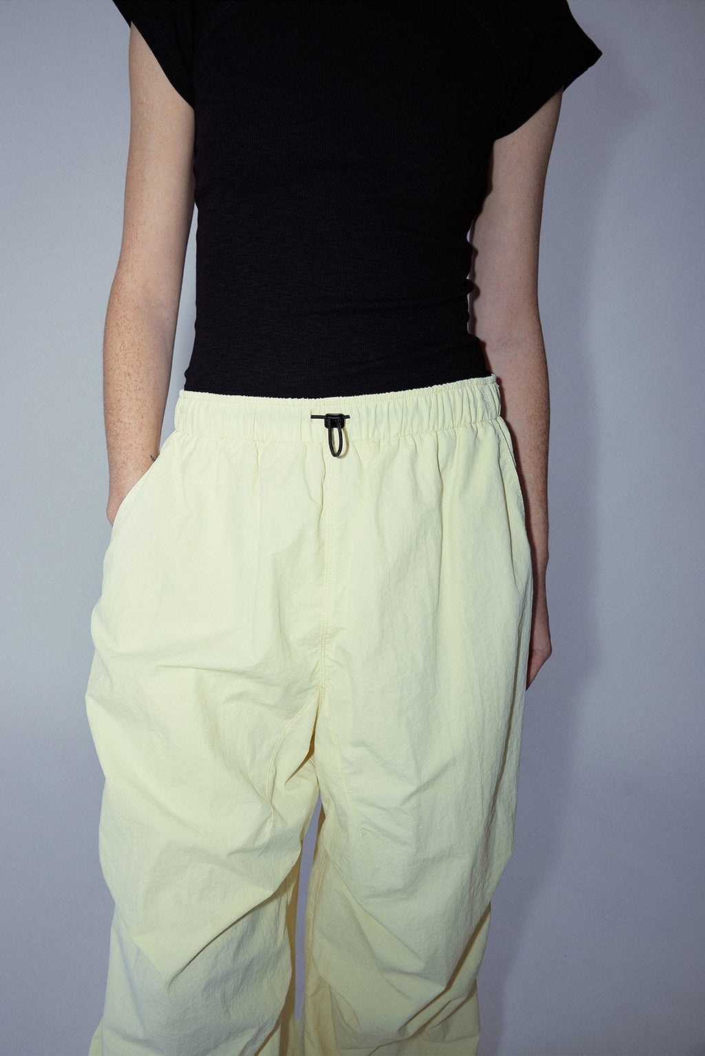 Adjustable Waist Nylon Sports Pants
