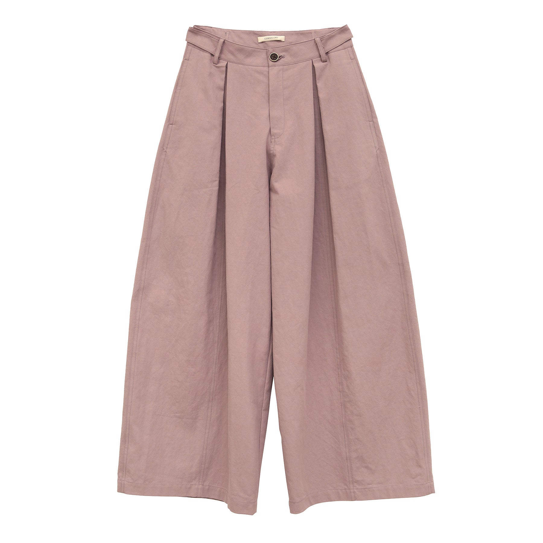Pleated Casual  Straight-Leg Pants