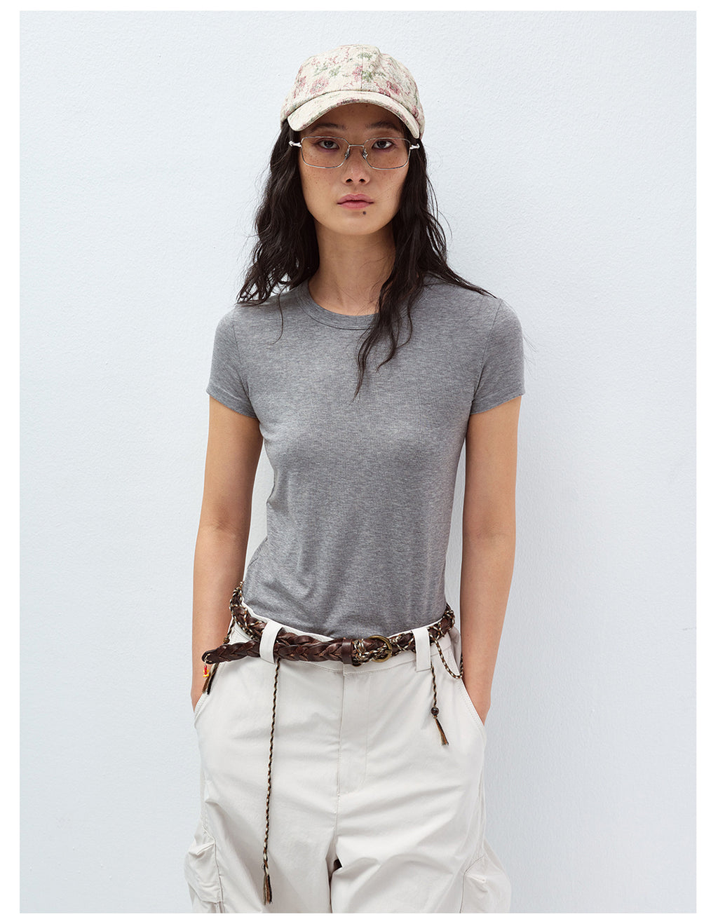 Crew Neck Slim T-shirt