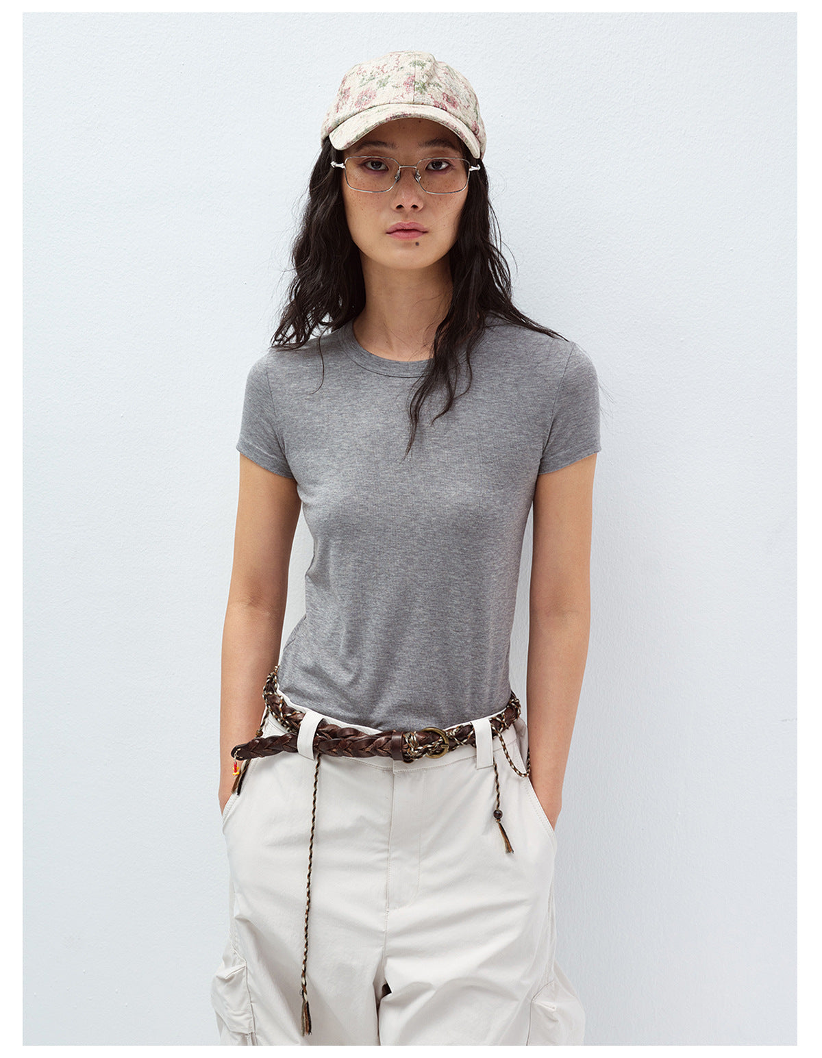 Crew Neck Slim T-shirt
