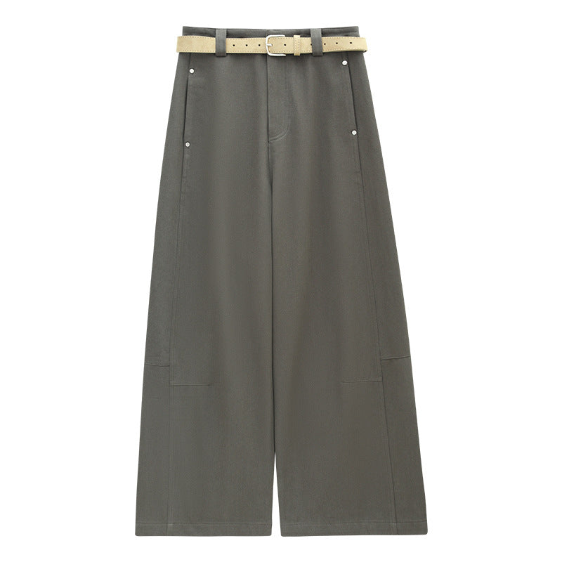 High Waist Wide Leg Utility Pants