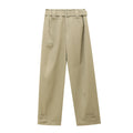 High Waist Wide-Leg Cargo Trousers with Adjustable Hem