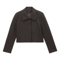 Anti-Wrinkle Solid Color Simple Slim Short Blazer