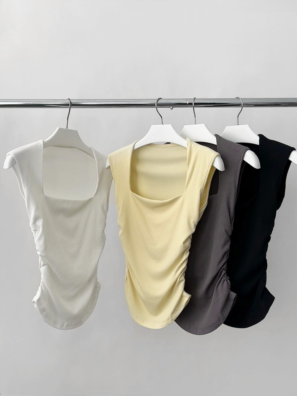 Square Neck Sleeveless Cami Top