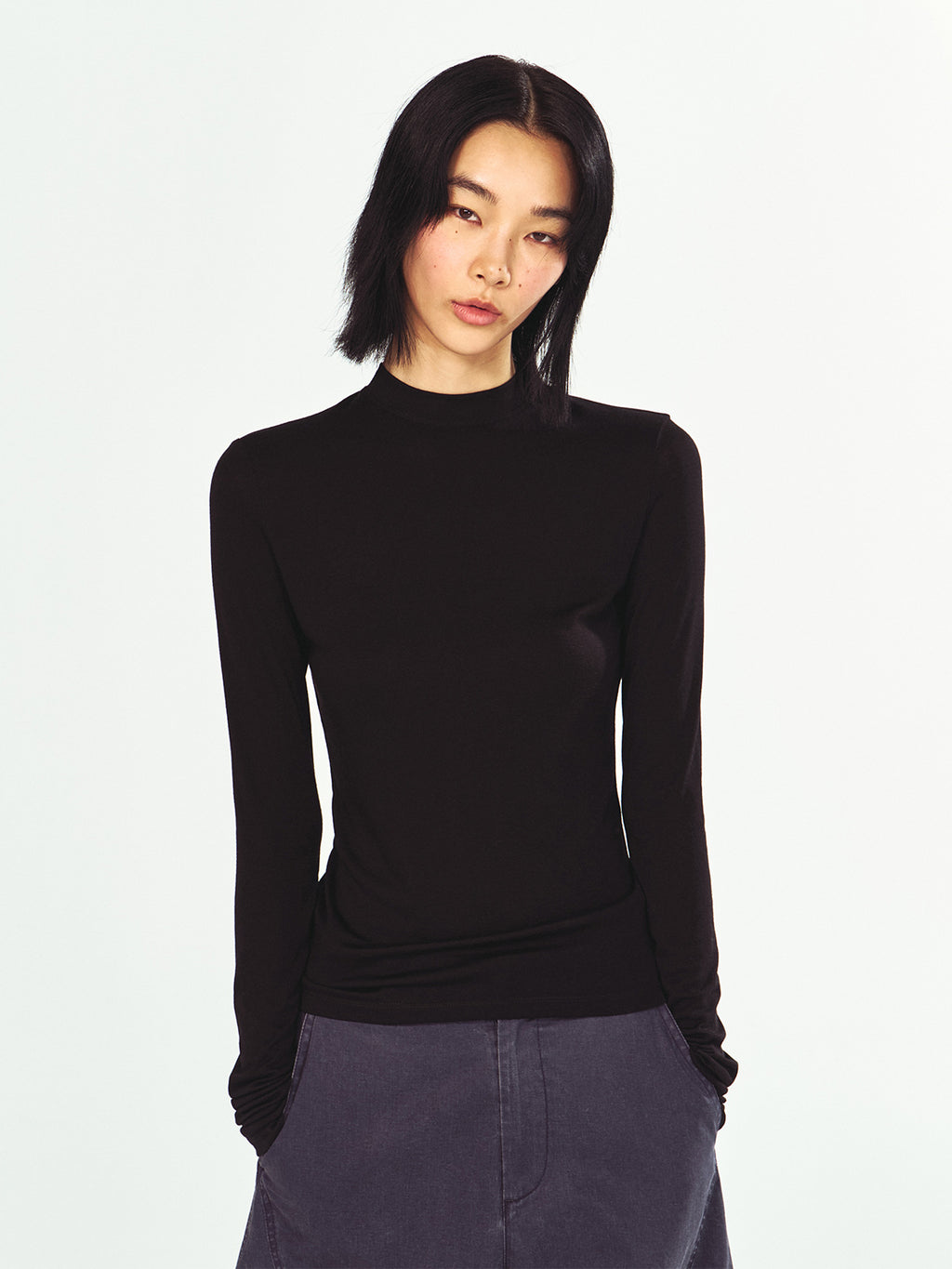 Half-Turtleneck Base Layer Long-sleeve Shirt