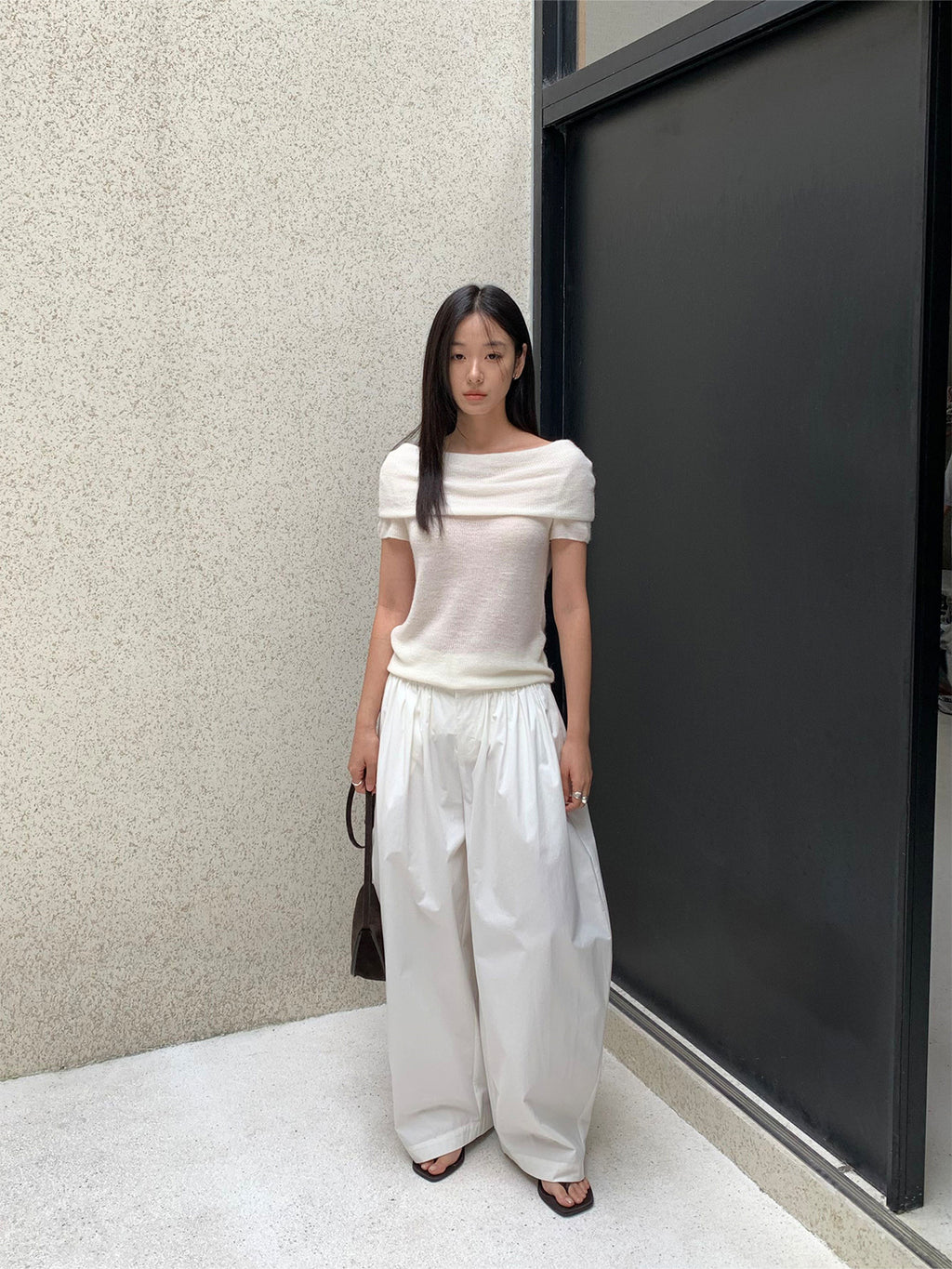 Low Waist Parachute Bubble Casual Pants