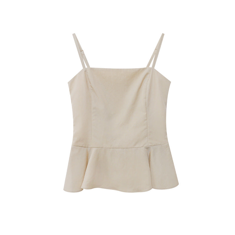 Peplum Cami Top
