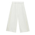 Straight Leg Versatile Cotton Trousers