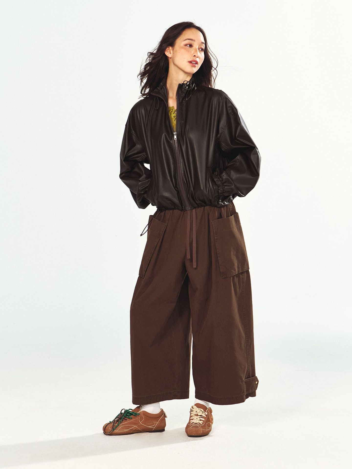 Lightweight Stylish Faux Leather Jacket