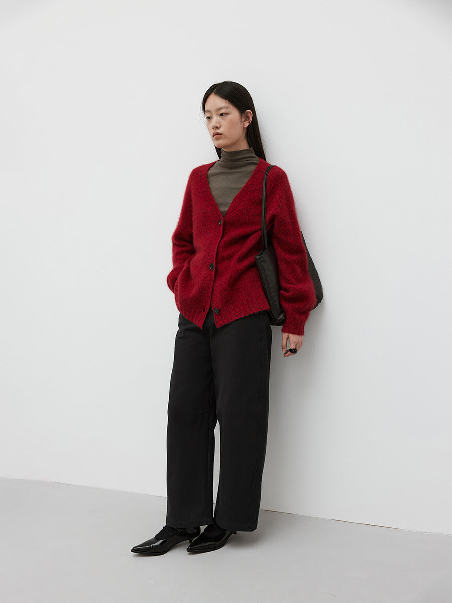 High Rise Barrel Leg Pants