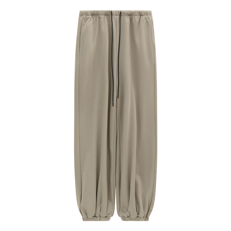 Relaxed Straight-Leg Sweatpants
