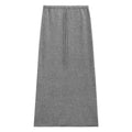 Soft Knit Drawstring Maxi Skirt