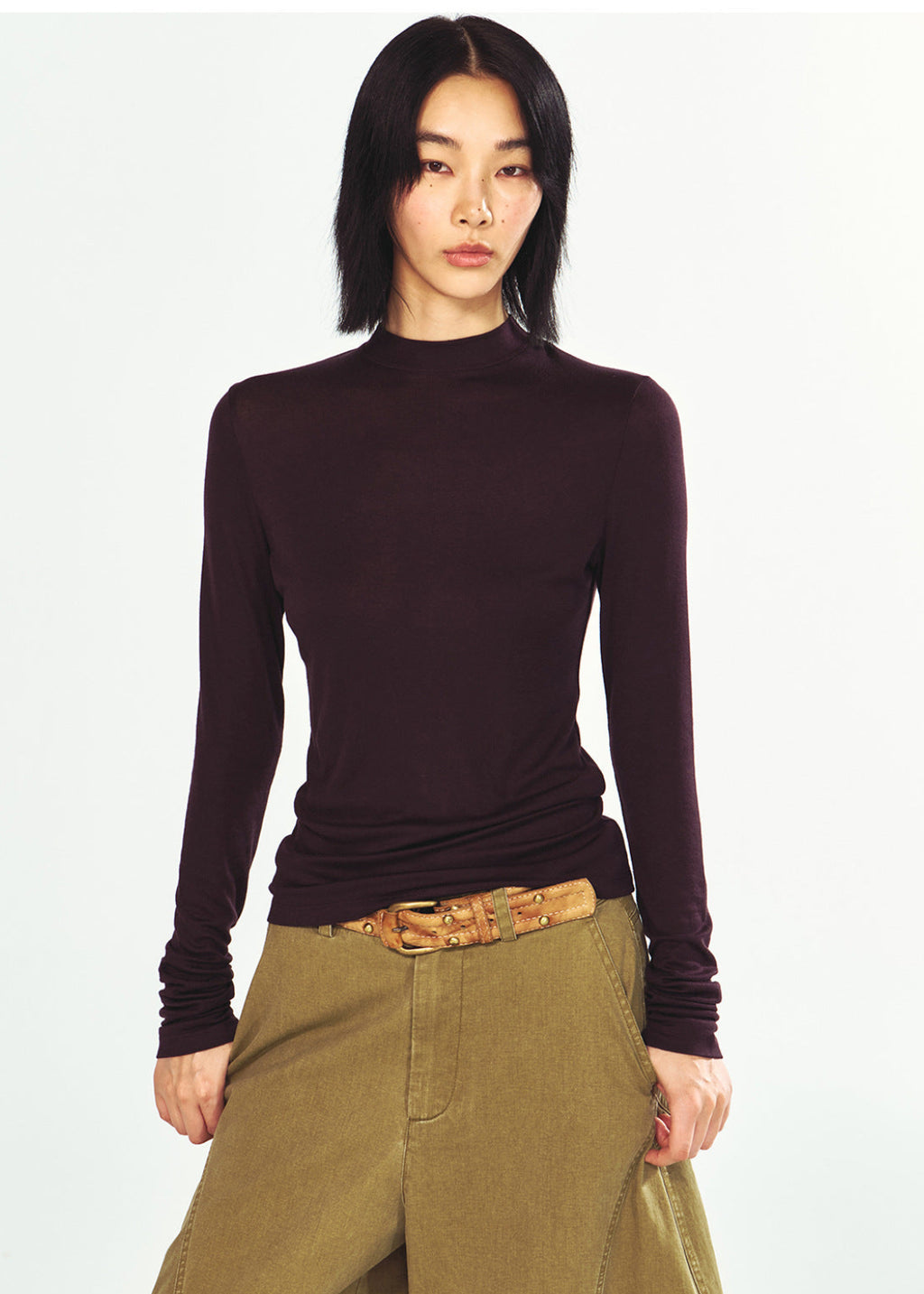 Half-Turtleneck Base Layer Long-sleeve Shirt