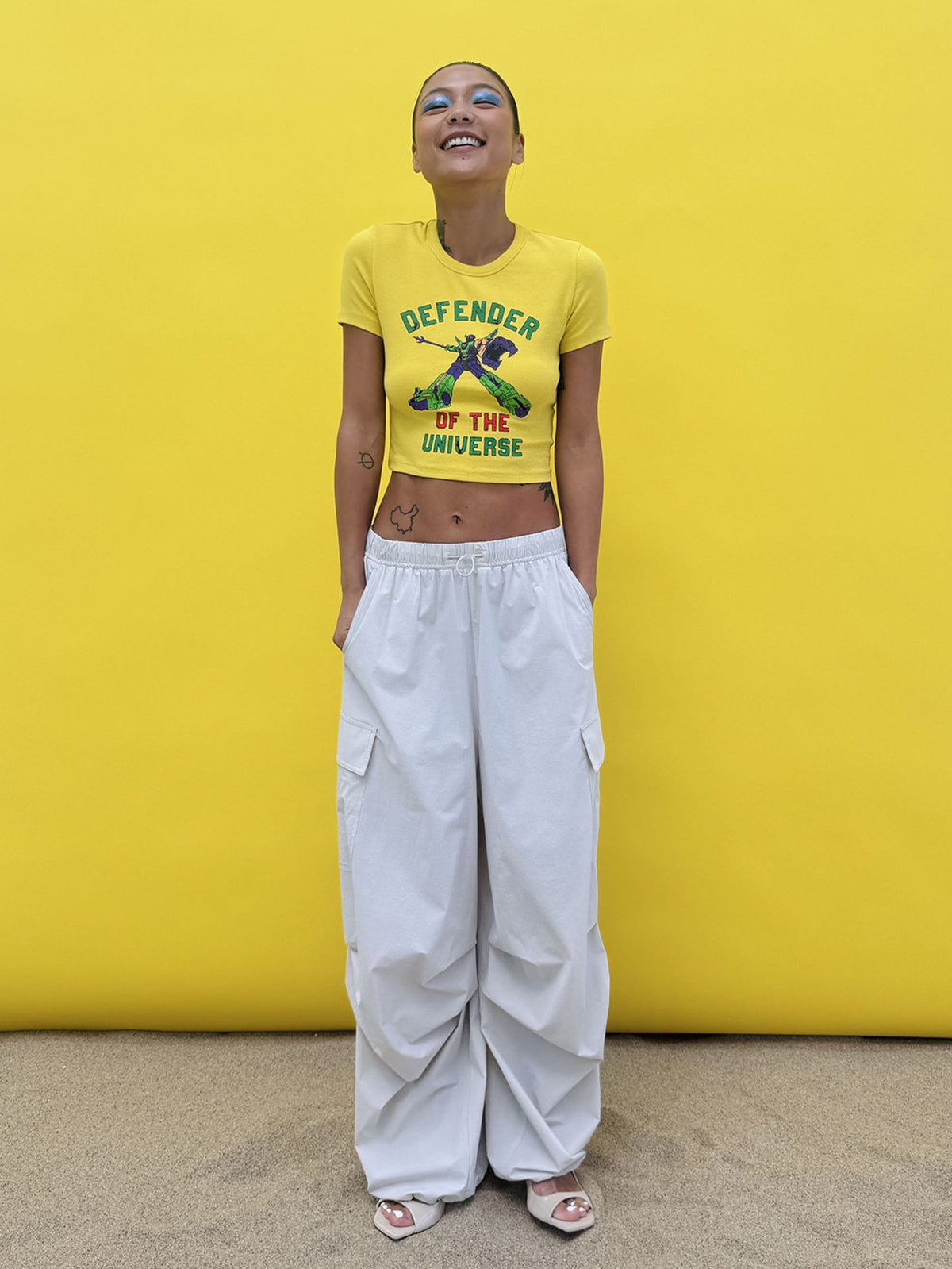Cooling Sporty Elastic Waist Casual Pants