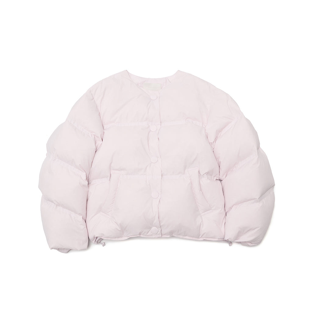 Cloud Puff Round-Neck Down Puffer Jacket