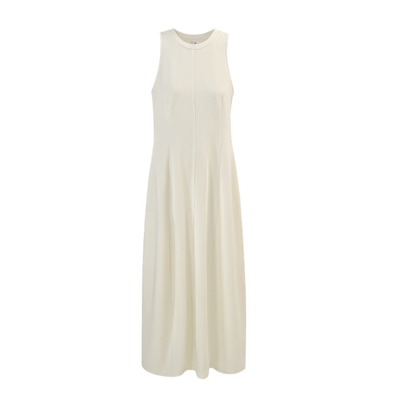 Sleeveless A-Line Maxi Dress
