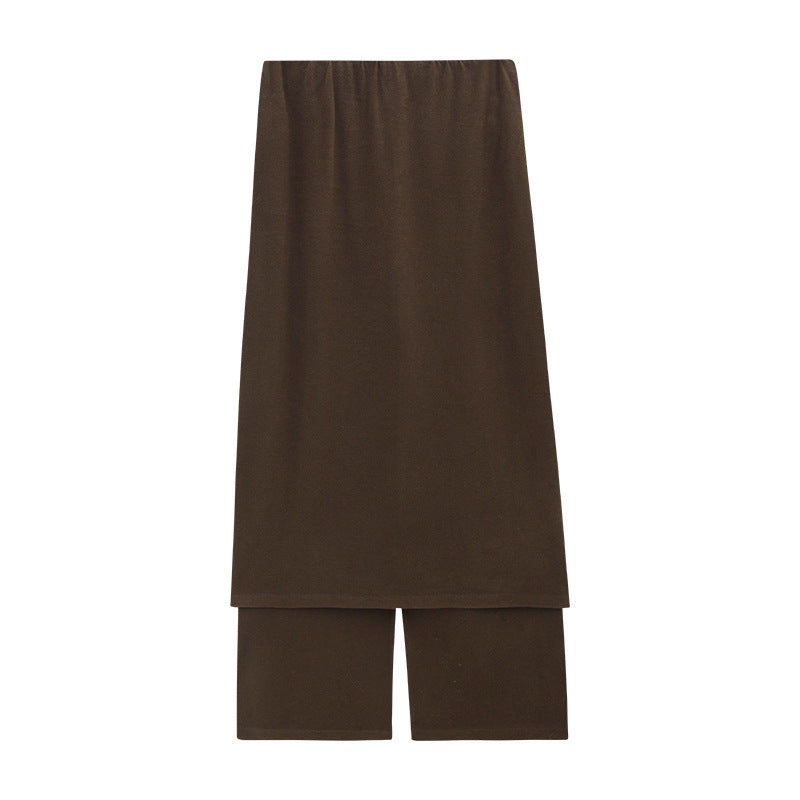 Two-piece Soft Skirt Pants