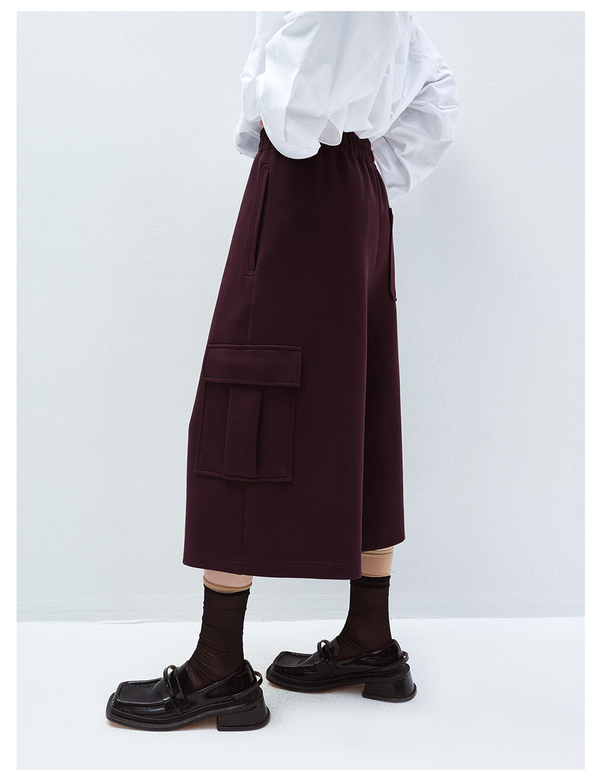 Air Cotton Cargo Sweat Shorts