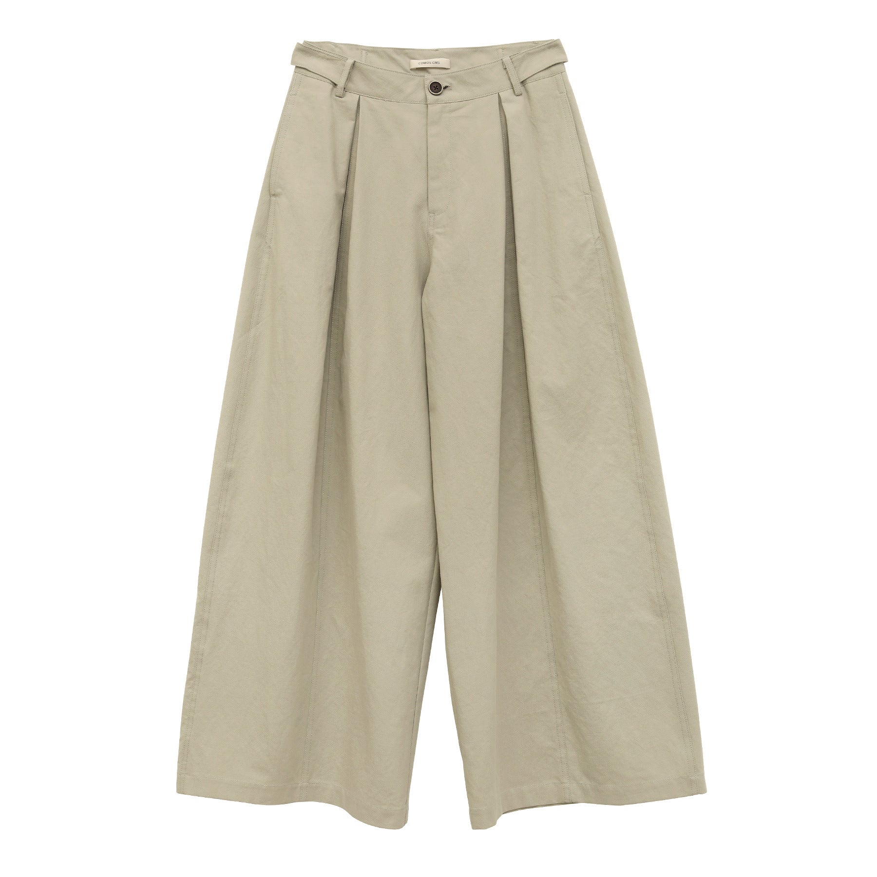 Pleated Casual  Straight-Leg Pants