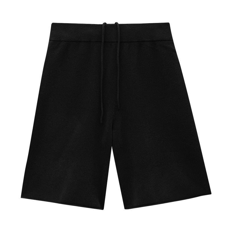100% Wool Knee-Length Shorts
