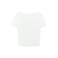 Delicate Mesh Lace Square Neck Slim Fit Knit Top