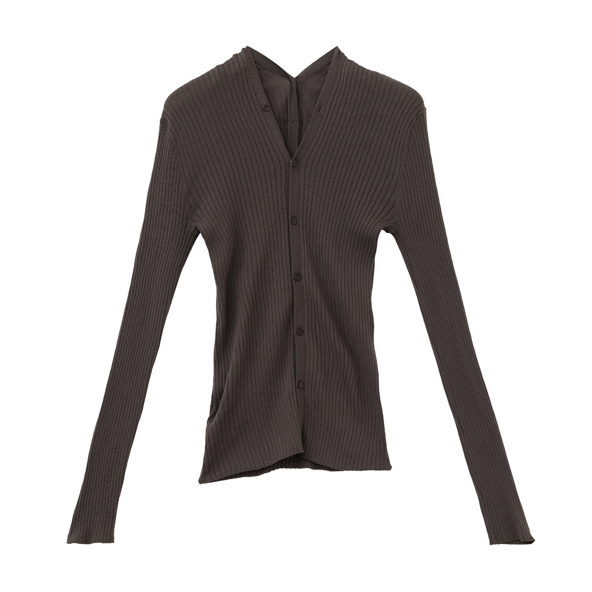 V-neck Knit Shirt