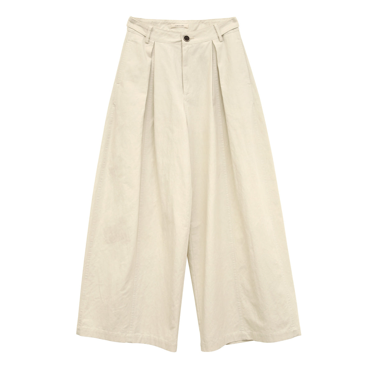 Pleated Casual  Straight-Leg Pants