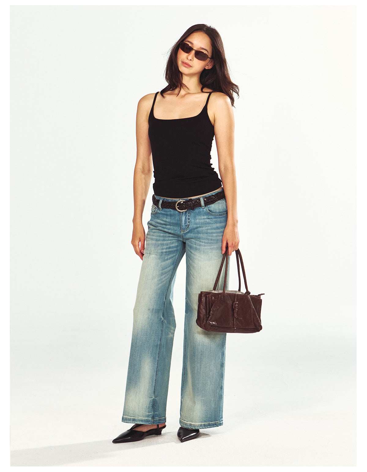 Low-rise Straight-leg Versatile Jeans