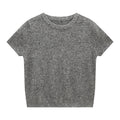 Short-sleeve Wool Sweater