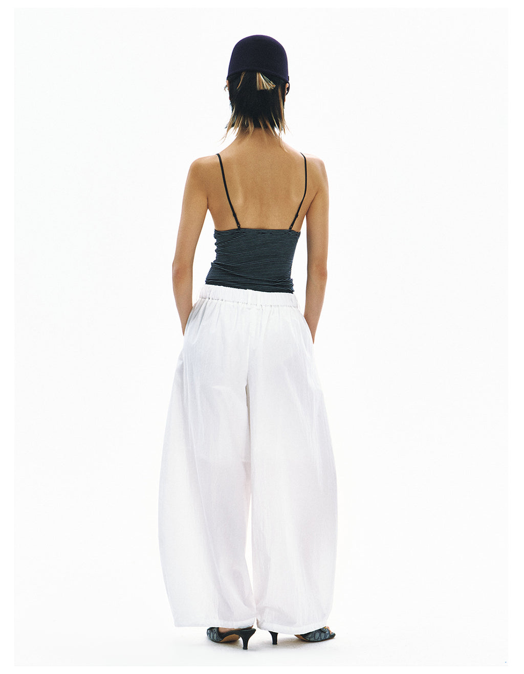 Super Baggy High-Waisted Parachute Pants