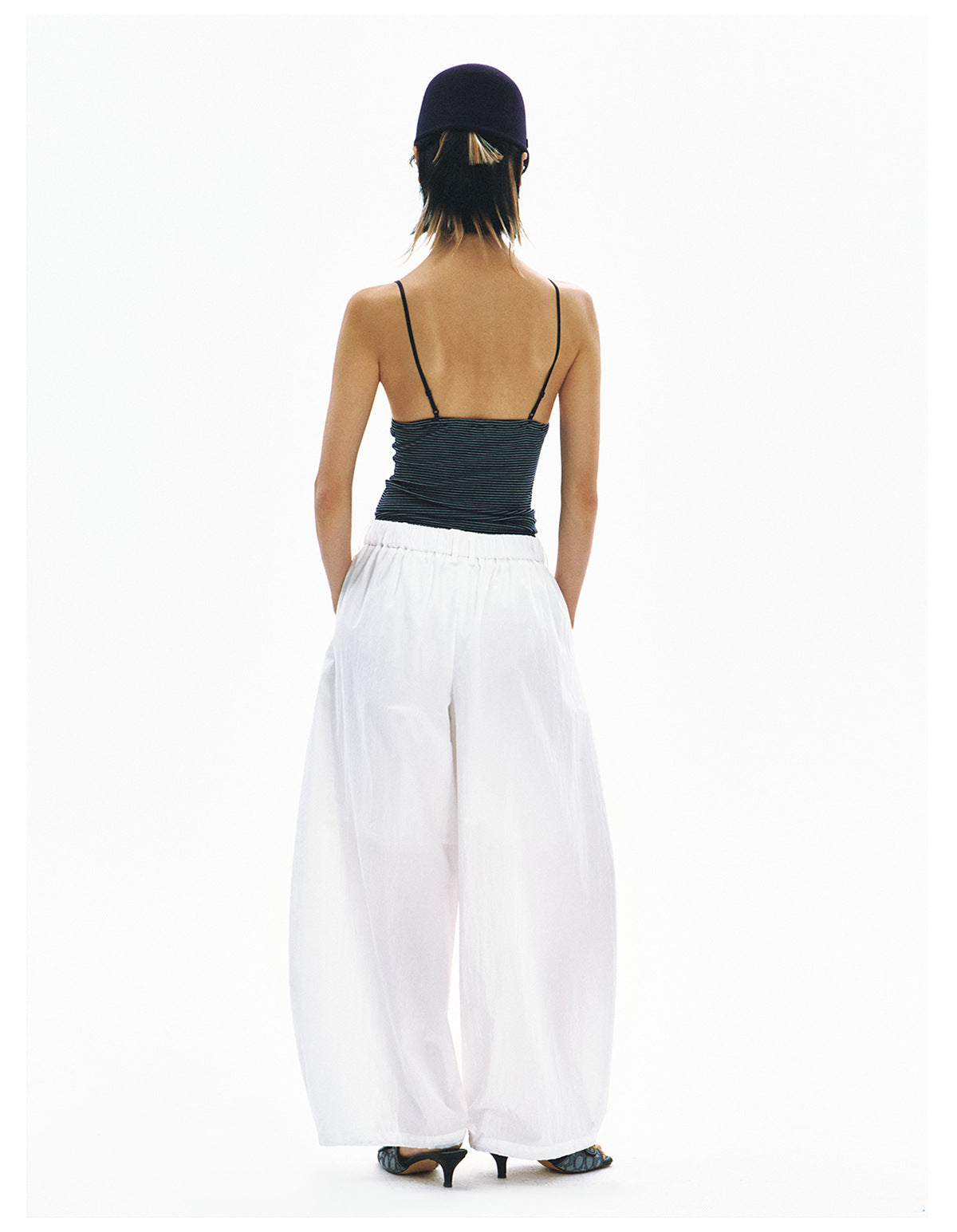 Super Baggy High-Waisted Parachute Pants