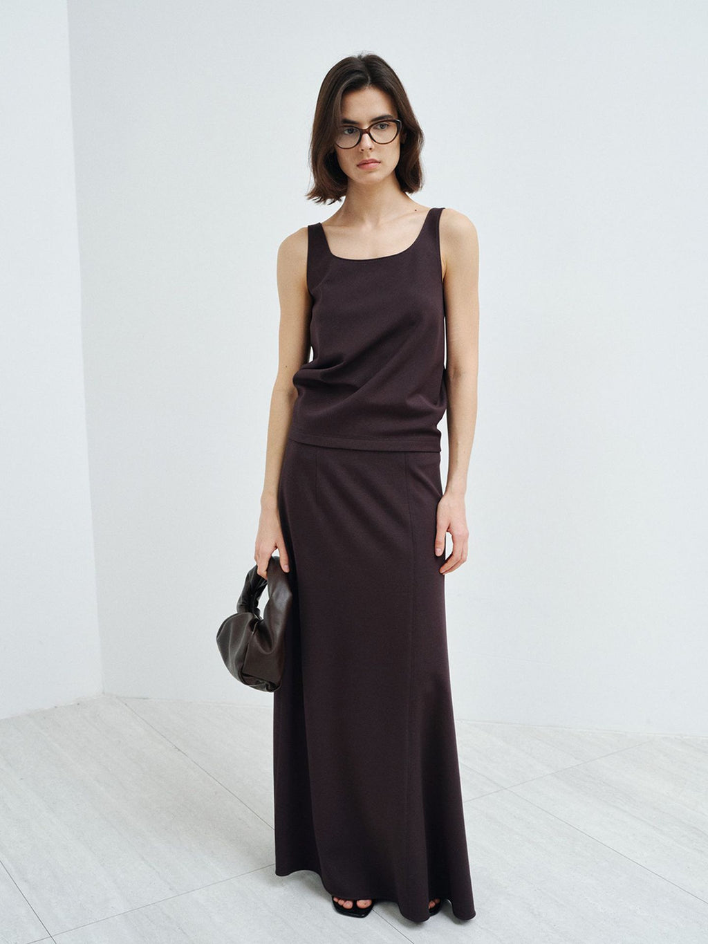 Soft and Breathable Modal Square Neck Tank Top