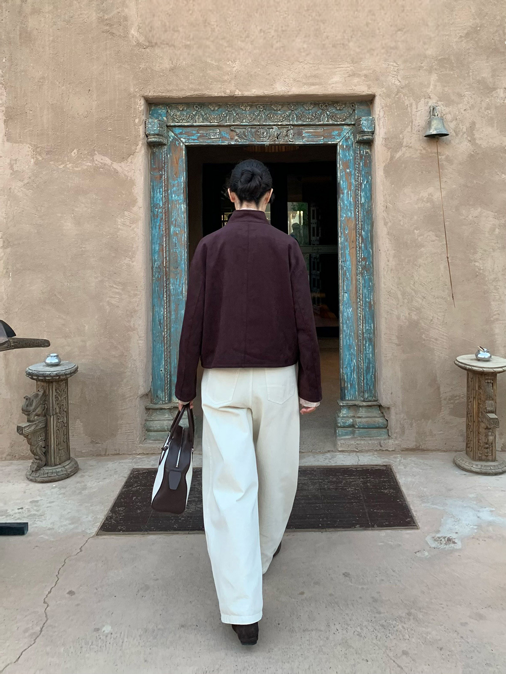 Straight-Leg Casual Pants