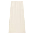 Soft Drape Velvet Straight Midi Skirt