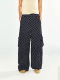 Polka Dot Versatile Cargo Pants