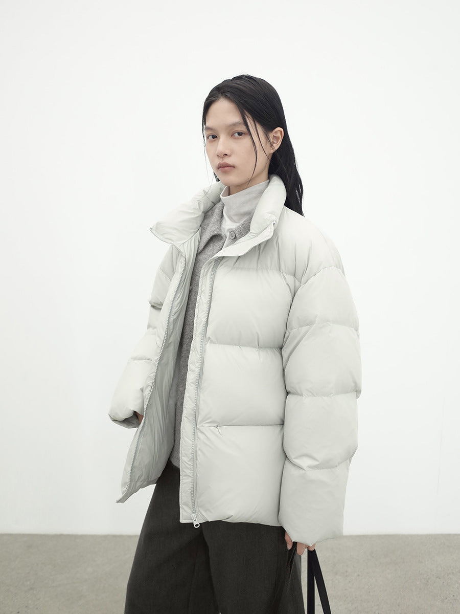 90 White Duck Down Warm Puffer Jacket