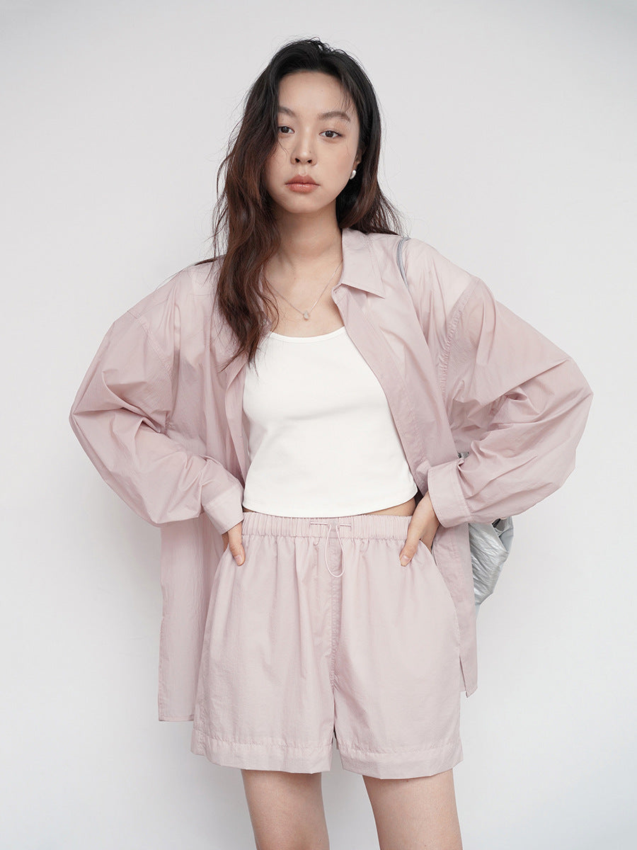 Elastic Breathable Nylon Shorts